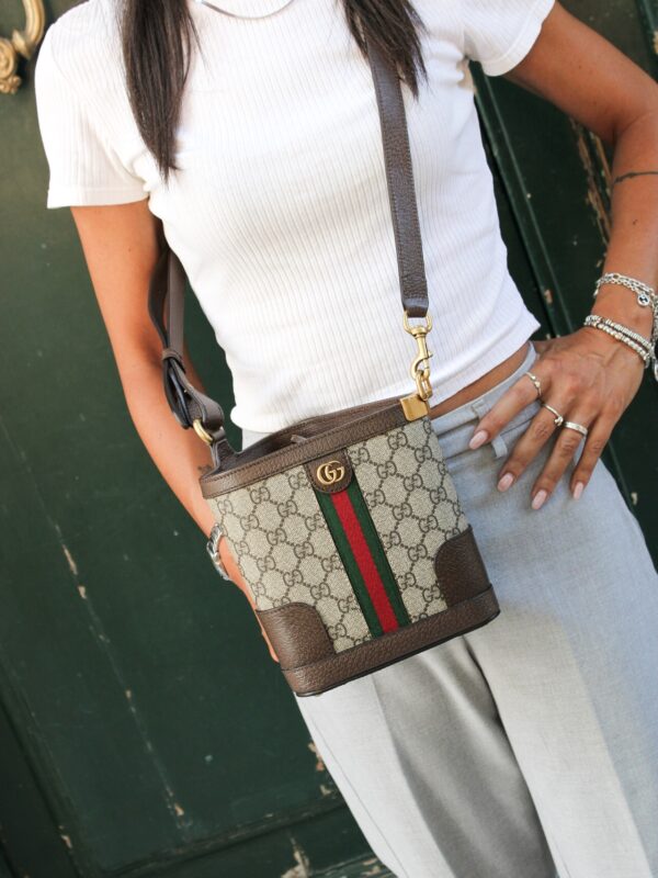 Borsa Gucci Mini Triangular GG Ophidia
