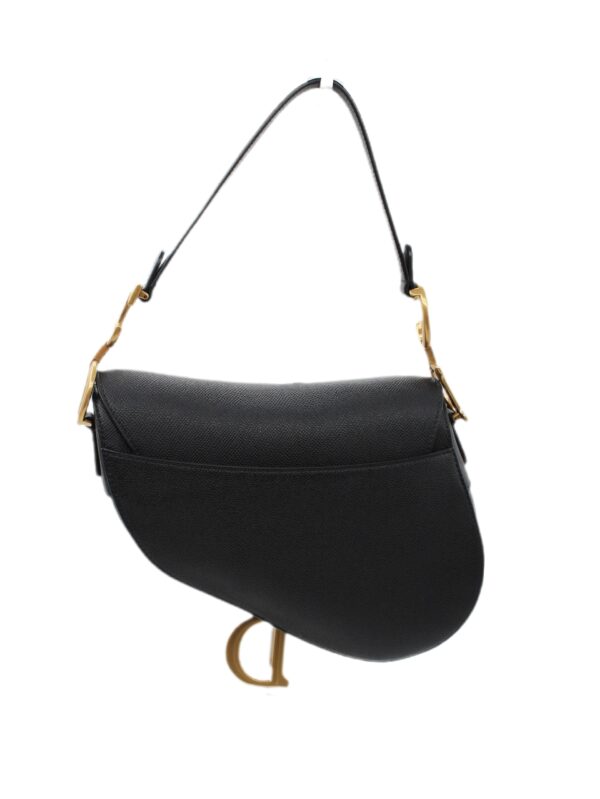 Privato: Borsa Dior Saddle in pelle nera