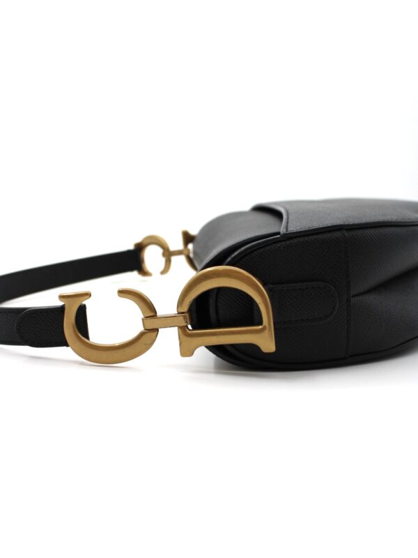Privato: Borsa Dior Saddle in pelle nera