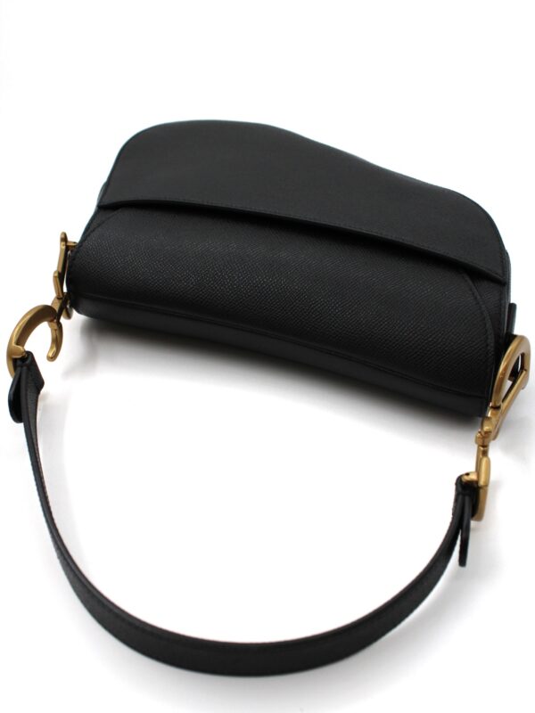 Privato: Borsa Dior Saddle in pelle nera