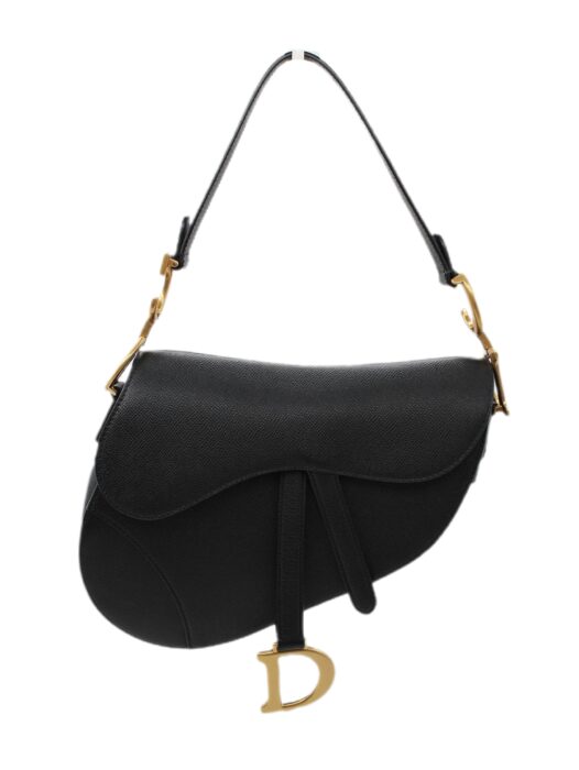 Privato: Borsa Dior Saddle in pelle nera