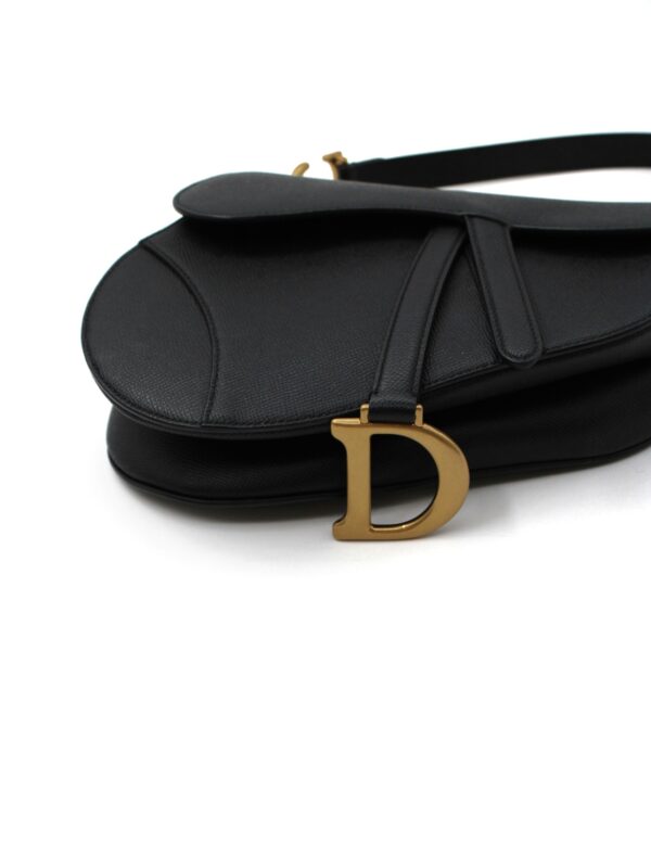 Privato: Borsa Dior Saddle in pelle nera