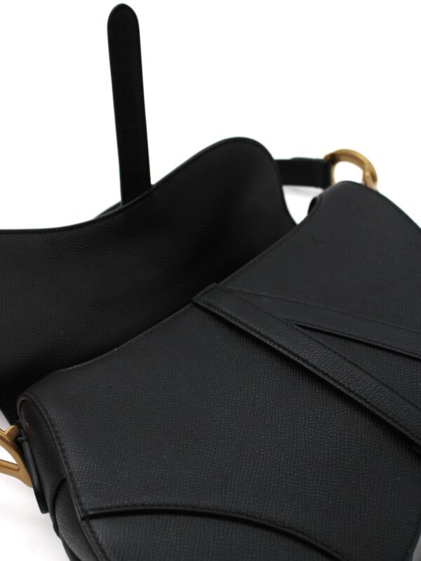 Privato: Borsa Dior Saddle in pelle nera