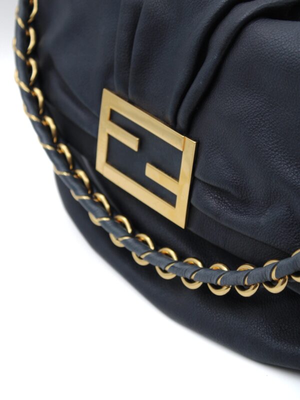 Borsa Fendi Mia in pelle Blu
