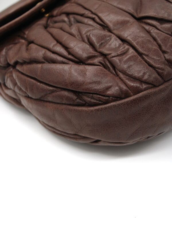 Borsa Miu Miu Coffer Marrone