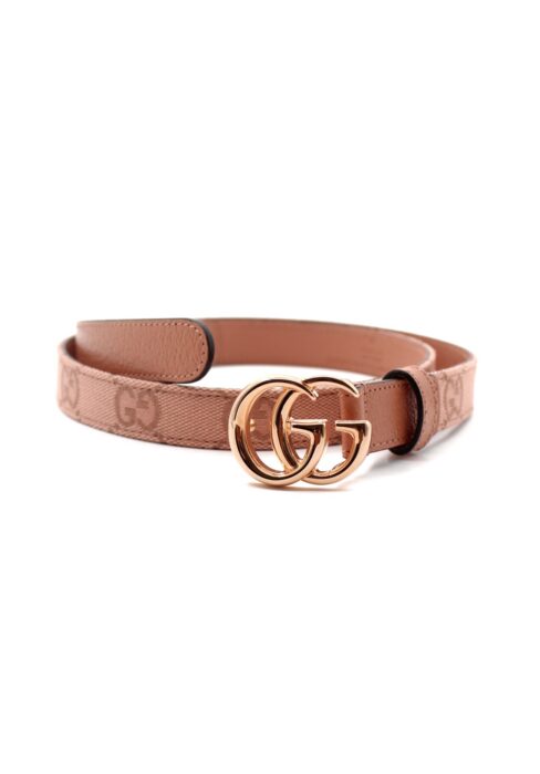 Privato: Cintura Gucci GG Rosa Gold