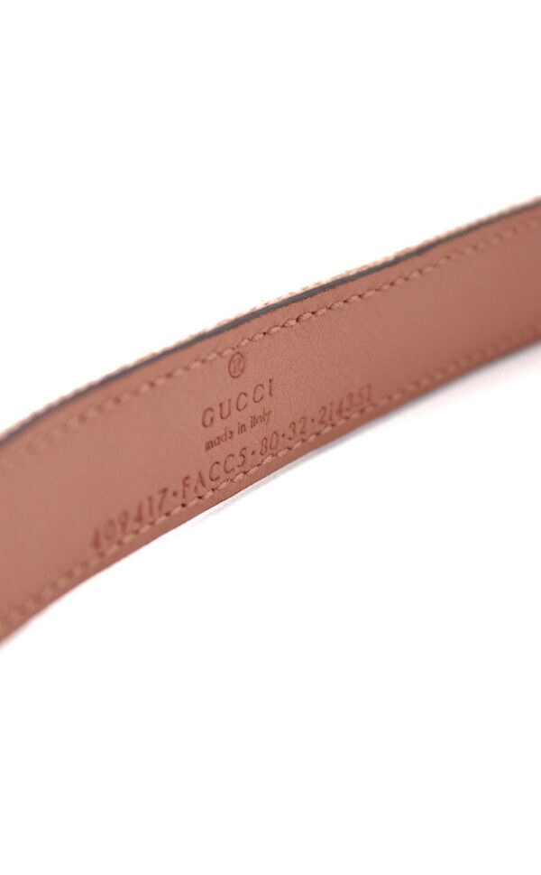 Privato: Cintura Gucci GG Rosa Gold