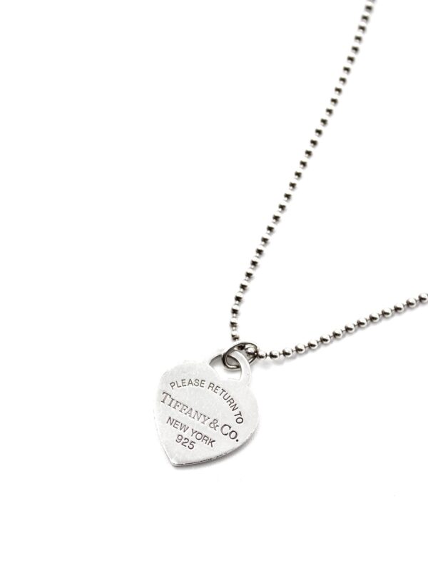 Privato: Collana Tiffany lunga con ciondolo Heart Tag