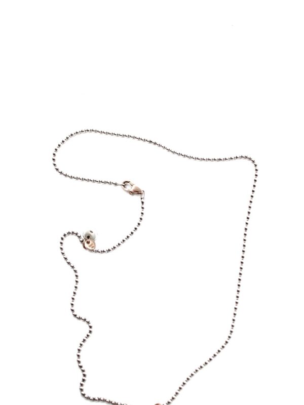 Collana DoDo bollicine con Charm quadrifoglio