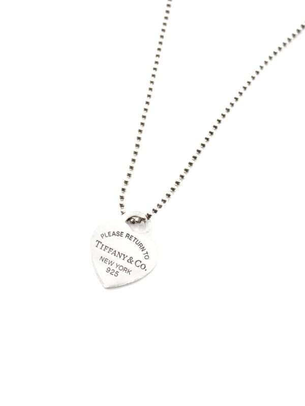 Collana Tiffany lunga con cuore grande