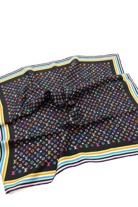 Foulard Louis Vuitton Multicolor In Seta