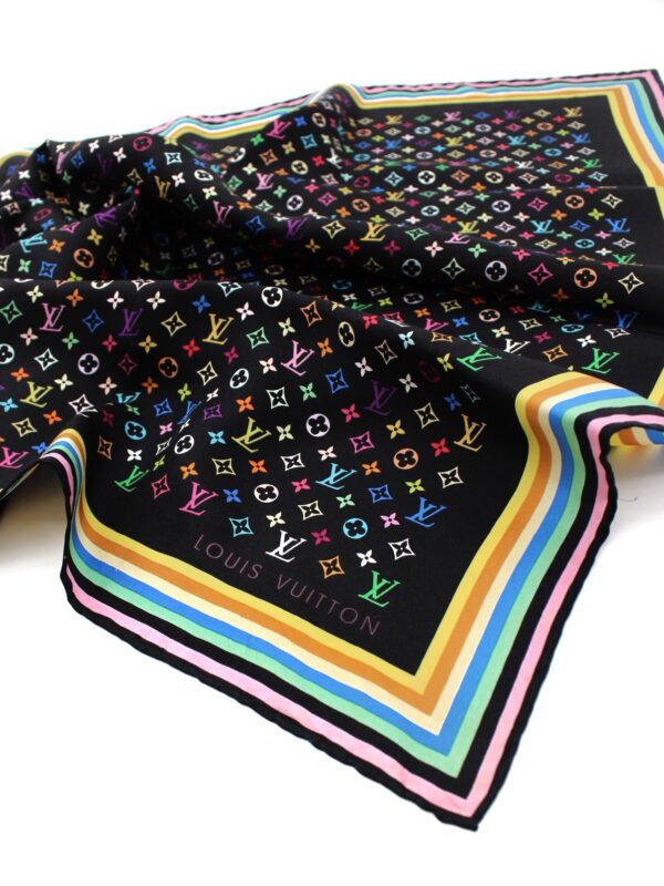 Foulard Louis Vuitton Multicolor In Seta