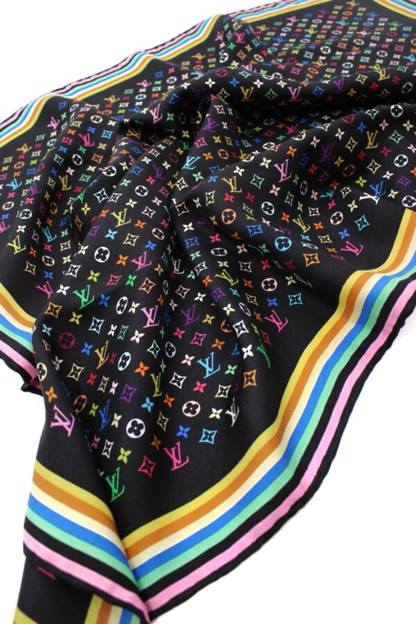 Foulard Louis Vuitton Multicolor In Seta