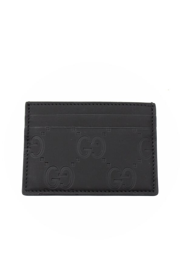 Porta carte Gucci In Pelle Gommata GG