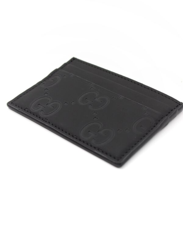 Porta carte Gucci In Pelle Gommata GG