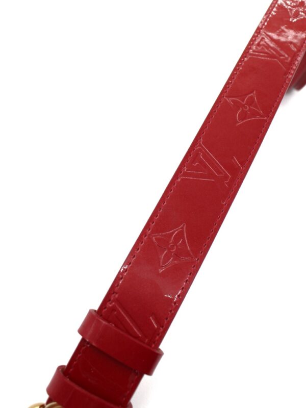 Privato: Cintura Louis Vuitton In Vernis Rossa