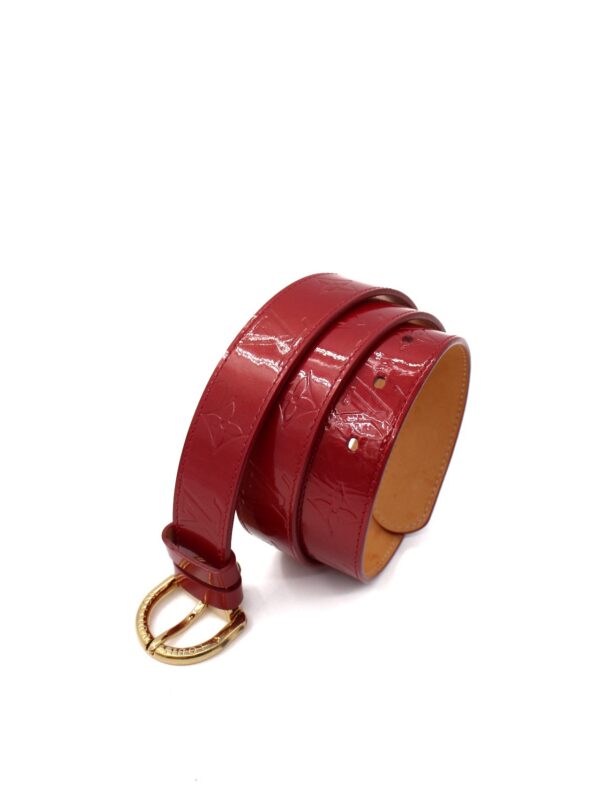 Privato: Cintura Louis Vuitton In Vernis Rossa