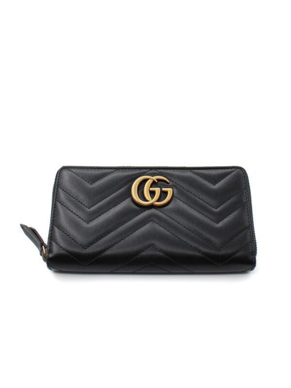 Portafoglio Gucci Marmont GG Pelle Nera