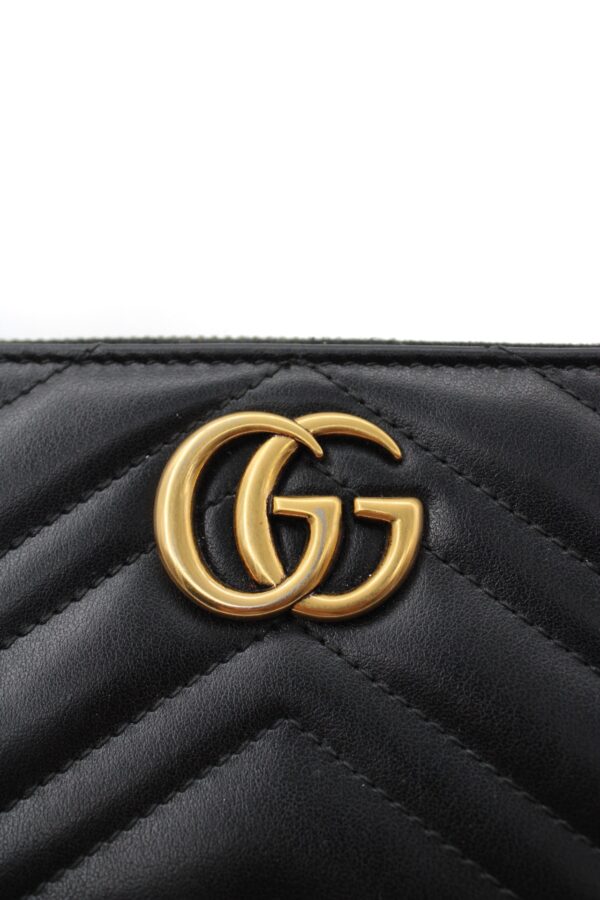 Portafoglio Gucci Marmont GG Pelle Nera