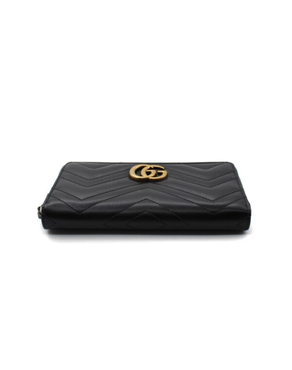 Portafoglio Gucci Marmont GG Pelle Nera
