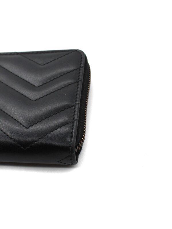 Portafoglio Gucci Marmont GG Pelle Nera