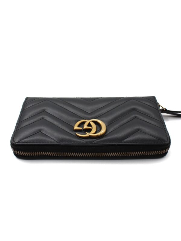 Portafoglio Gucci Marmont GG Pelle Nera