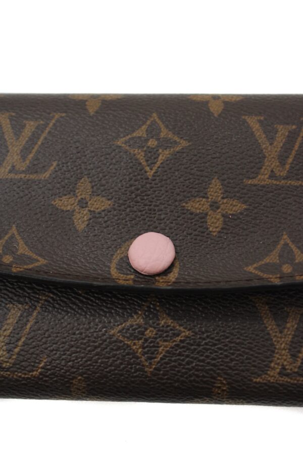 Portafoglio Louis Vuitton Emilie Monogram Rosa