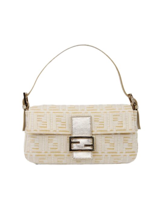 Borsa Fendi Zucca Baguette Lurex