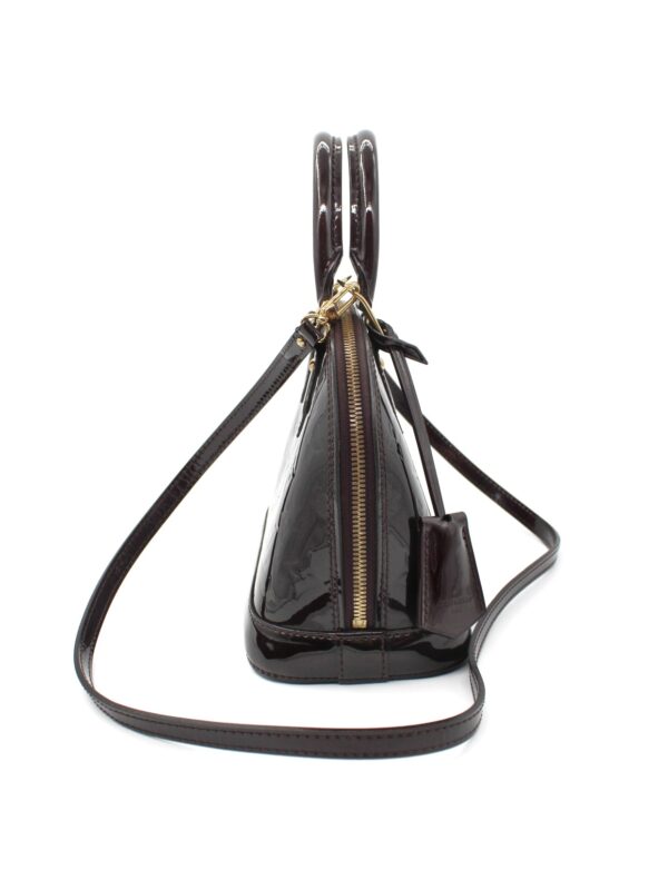 Borsa Louis Vuitton Alma BB in Vernis