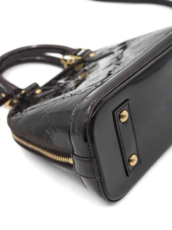 Borsa Louis Vuitton Alma BB in Vernis