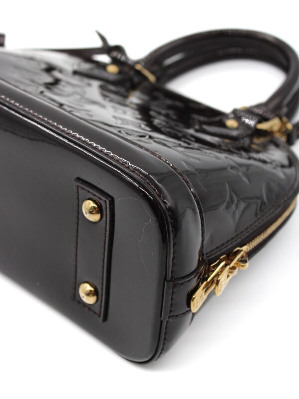 Borsa Louis Vuitton Alma BB in Vernis