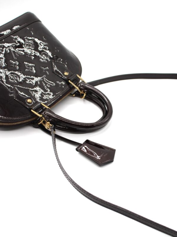 Borsa Louis Vuitton Alma BB in Vernis
