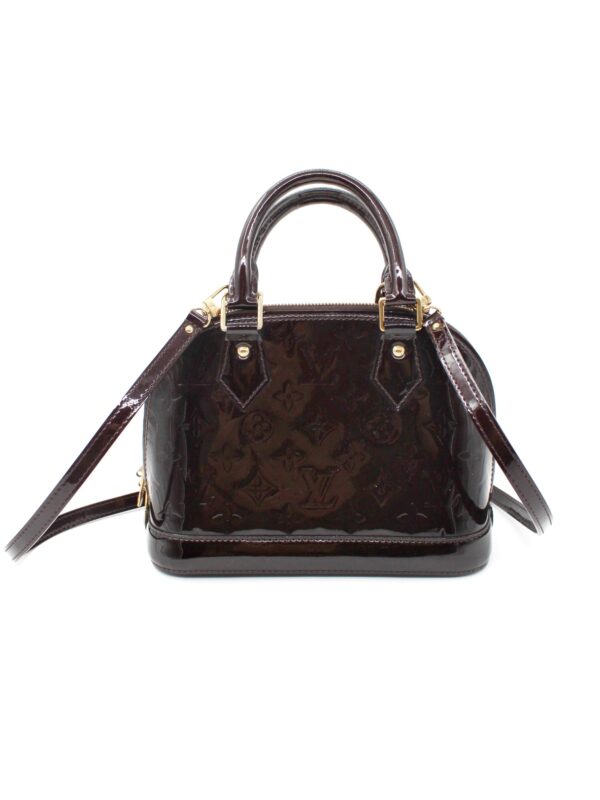 Borsa Louis Vuitton Alma BB in Vernis