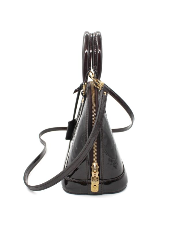 Borsa Louis Vuitton Alma BB in Vernis