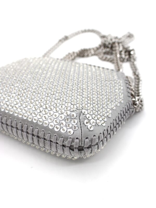 Borsa Stella McCartney Falabella micro con paillettes