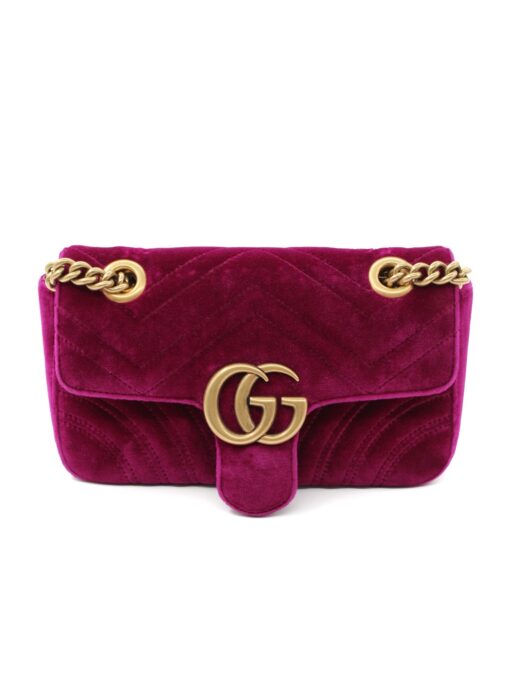 Borsa Gucci Marmont velvet 22