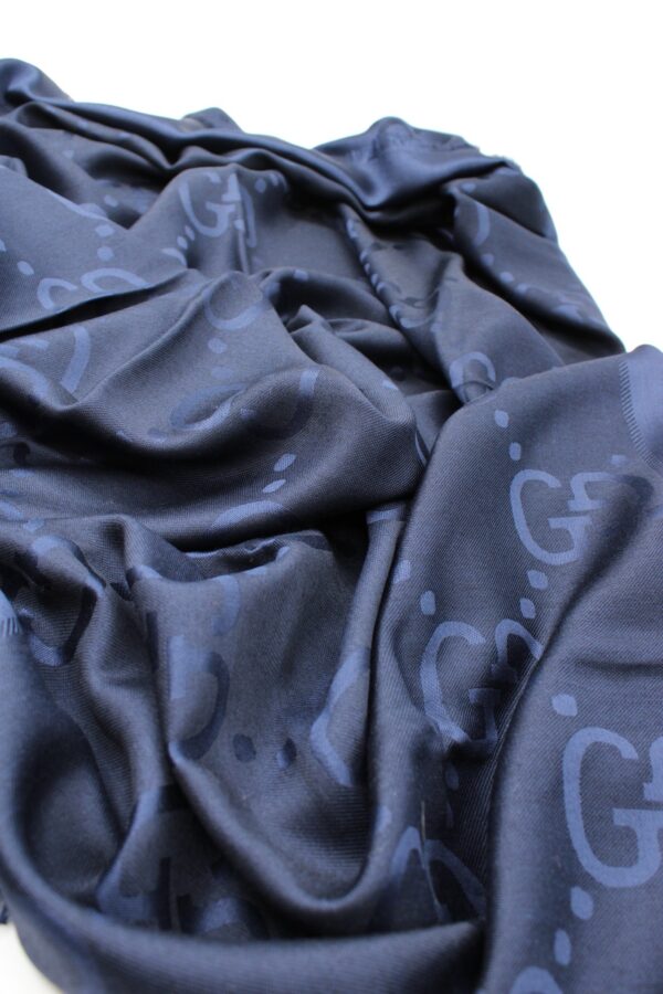 Scialle Gucci GG Jumbo Blu