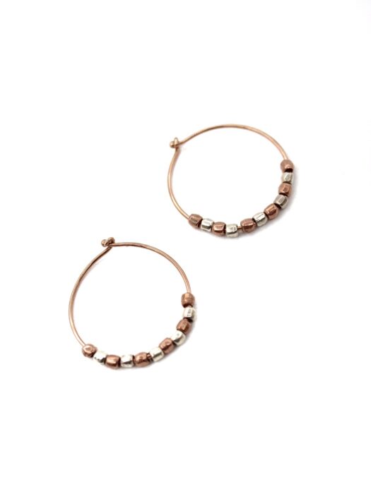 Orecchini DoDo Hoop Mini Granelli