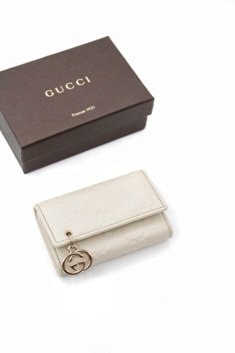 Portachiavi Gucci In pelle Guccissima