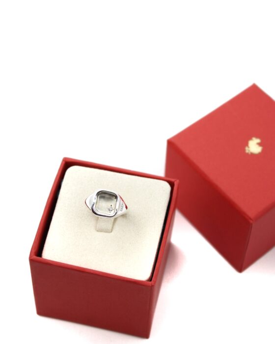 Privato: Anello DoDo Sigilli E Diamante Bianco