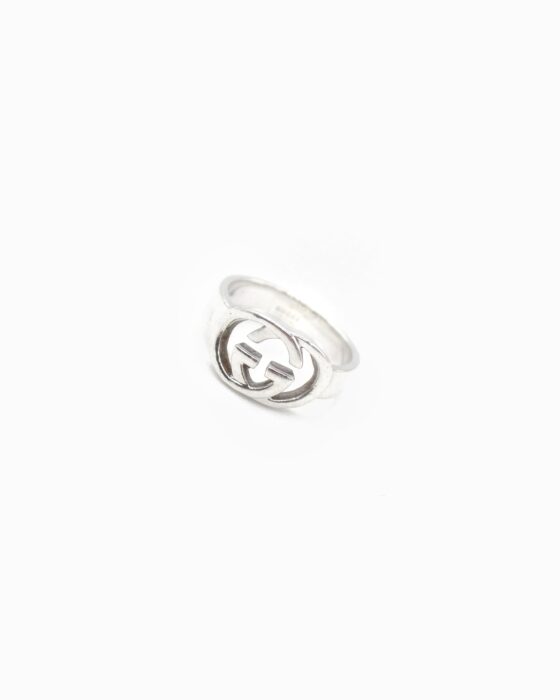 Anello Gucci GG Argento