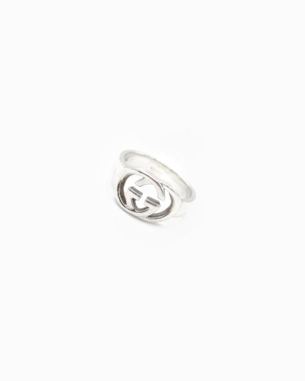Anello Gucci GG Argento