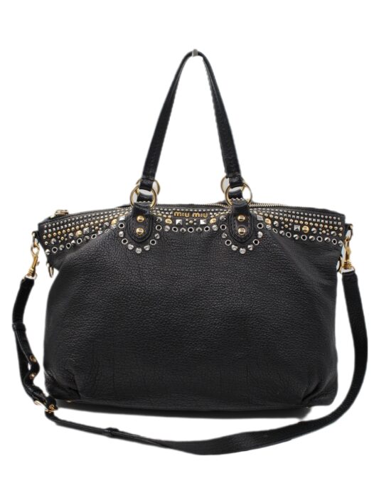 Privato: Borsa Miu Miu 2Way con borchie