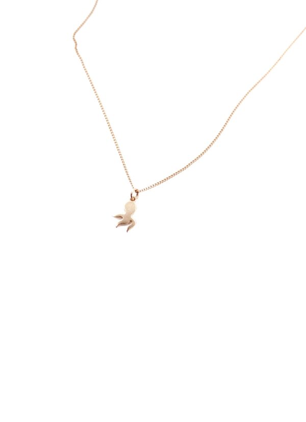 Collana Dodo Oro Rosa e charm Polpo oro rosa