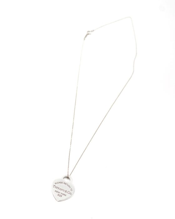 Collana Tiffany con cuore medio