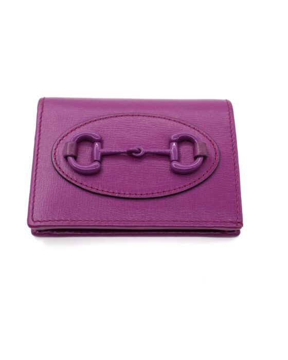 Privato: Portafoglio Gucci Horsebit Viola