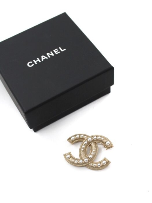 Spilla Chanel Con Perle
