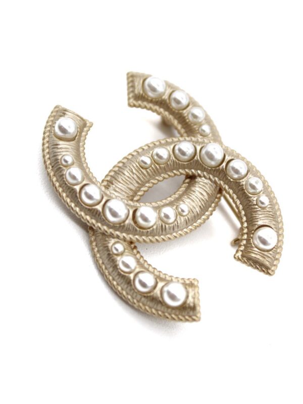 Spilla Chanel Con Perle