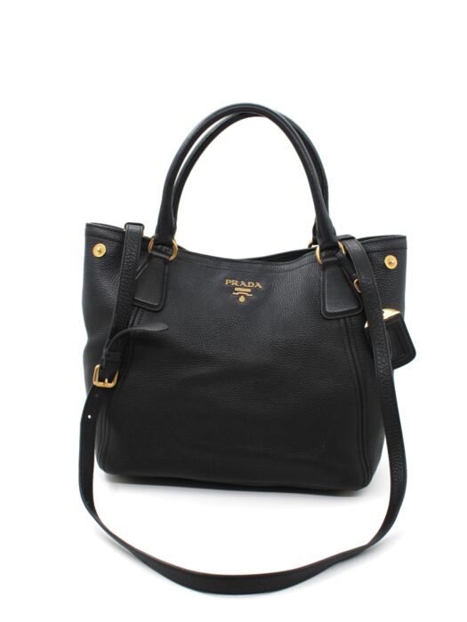 Shopper Prada in pelle di vitello