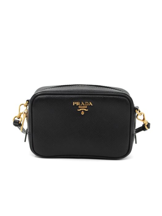 Borsa Prada a tracolla in pelle saffiano